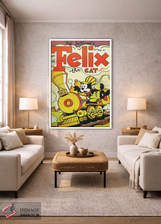 تابلو دکوراتیو فلیکس رهبر ارکستر اثر رادیو دیز - D1W