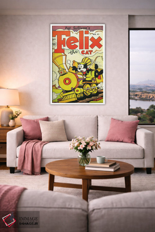 تابلو دکوراتیو فلیکس رهبر ارکستر اثر رادیو دیز - D2W