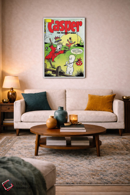 تابلو دکوراتیو روح و مترسک اثر رادیو دیز - D2W