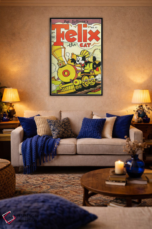 تابلو دکوراتیو فلیکس رهبر ارکستر اثر رادیو دیز - D4B