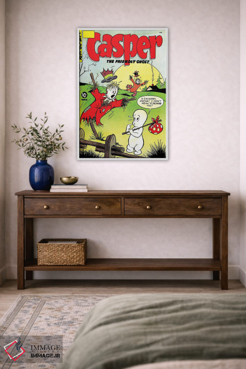 تابلو دکوراتیو روح و مترسک اثر رادیو دیز - D3W