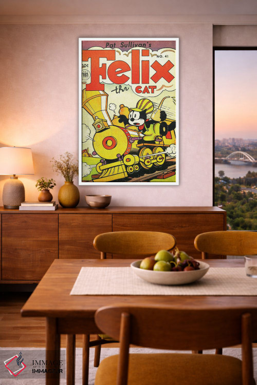 تابلو دکوراتیو فلیکس رهبر ارکستر اثر رادیو دیز - D5W