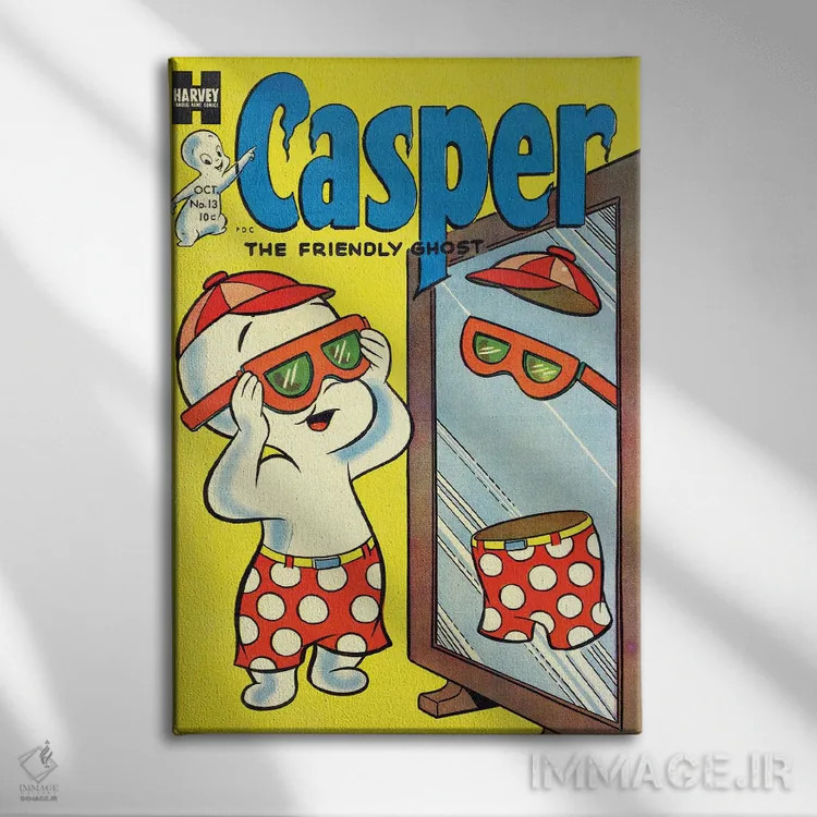 تابلو دکوراتیو روح در حال رفتن به ساحل اثر رادیو دیز - نمای روبهرو روی دیوار