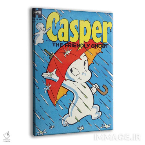 تابلو دکوراتیو روح در باران اثر رادیو دیز - نمای پرسپکتیو محصول