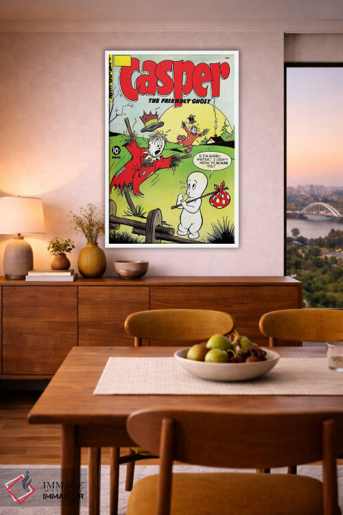 تابلو دکوراتیو روح و مترسک اثر رادیو دیز - D6W