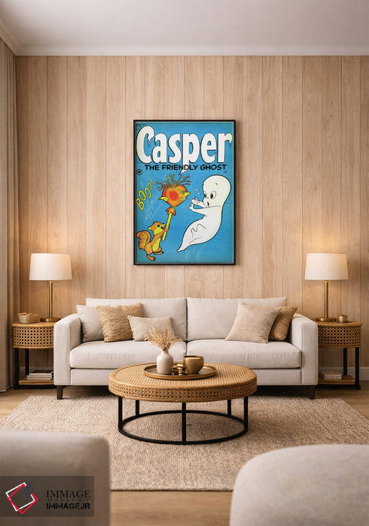 تابلو دکوراتیو عروسک روح و هیولا اثر رادیو دیز - D1B