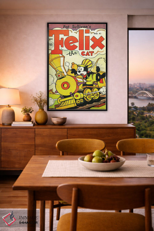 تابلو دکوراتیو فلیکس رهبر ارکستر اثر رادیو دیز - D6B