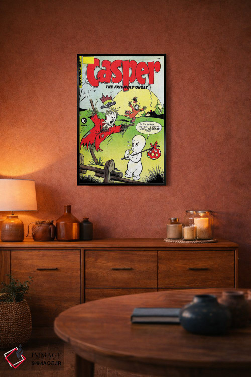 تابلو دکوراتیو روح و مترسک اثر رادیو دیز - D5B