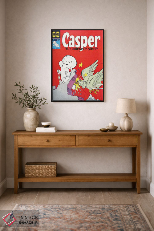 تابلو دکوراتیو روح تحت تعقیب پرنده بزرگ اثر رادیو دیز - D1B