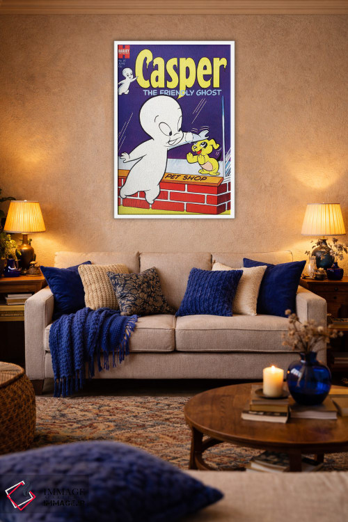 تابلو دکوراتیو روح در مغازه حیوانات خانگی اثر رادیو دیز - D3W