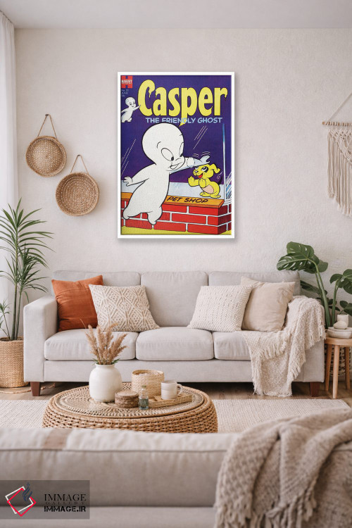 تابلو دکوراتیو روح در مغازه حیوانات خانگی اثر رادیو دیز - D2W