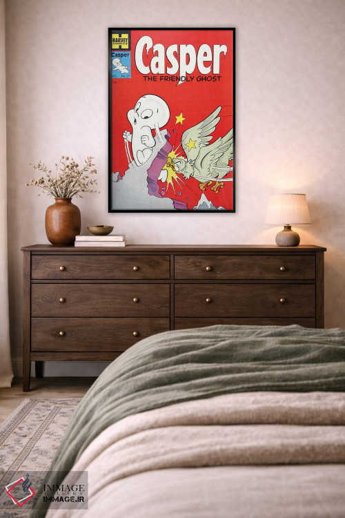 تابلو دکوراتیو روح تحت تعقیب پرنده بزرگ اثر رادیو دیز - D4B