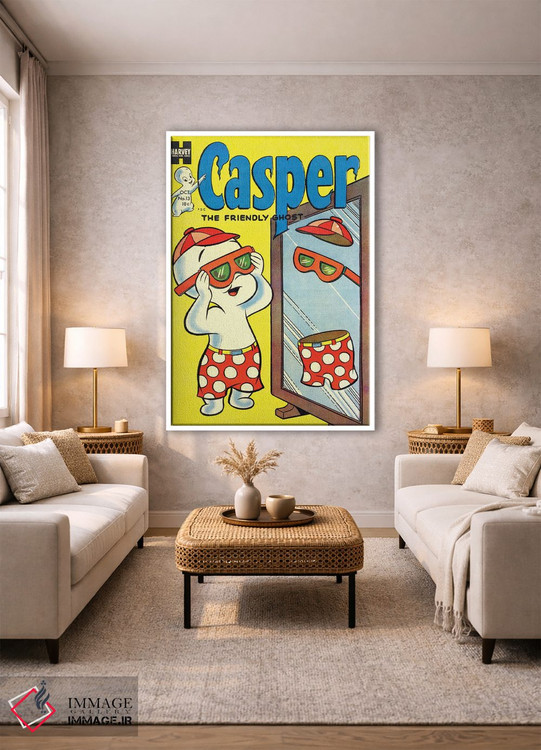 تابلو دکوراتیو روح در حال رفتن به ساحل اثر رادیو دیز - D1W