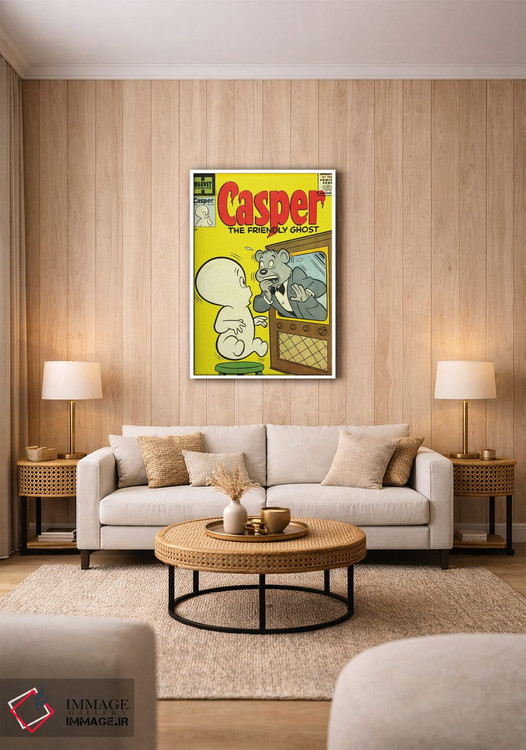 تابلو دکوراتیو روح باعث ترس خرس می شود اثر رادیو دیز - D1W