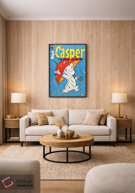 تابلو دکوراتیو روح در باران اثر رادیو دیز - D1B