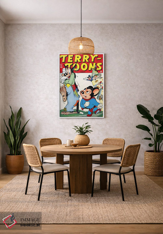 تابلو دکوراتیو ام ام تری تونز چهل و چهارم اثر رادیو دیز - D2W