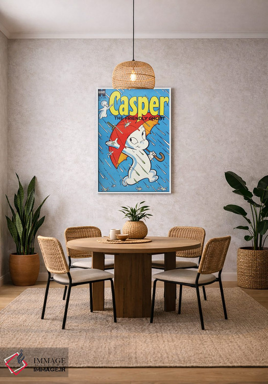 تابلو دکوراتیو روح در باران اثر رادیو دیز - D2W