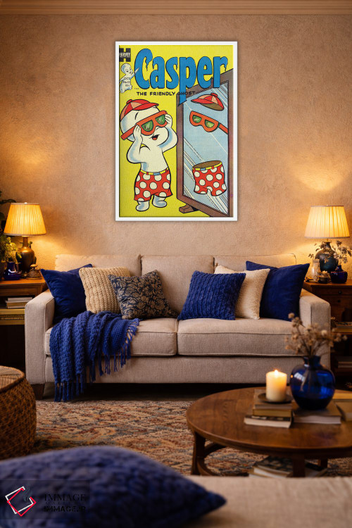 تابلو دکوراتیو روح در حال رفتن به ساحل اثر رادیو دیز - D2W