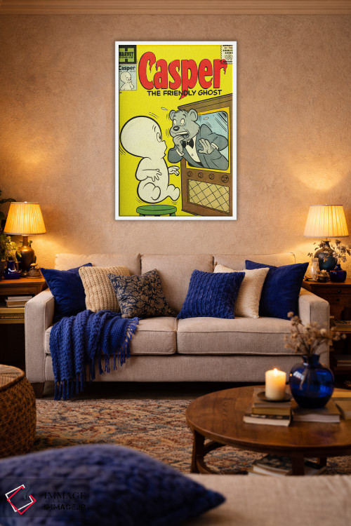 تابلو دکوراتیو روح باعث ترس خرس می شود اثر رادیو دیز - D3W