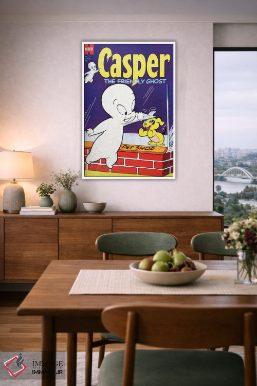 تابلو دکوراتیو روح در مغازه حیوانات خانگی اثر رادیو دیز - D6W