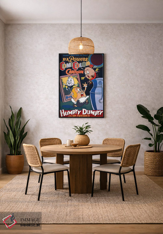 تابلو دکوراتیو همپتی دامپتی اصلی اثر رادیو دیز - D4B