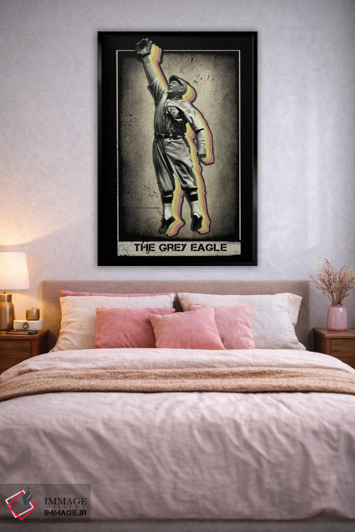 تابلو دکوراتیو عقاب خاکستری اثر رادیو دیز - D3B