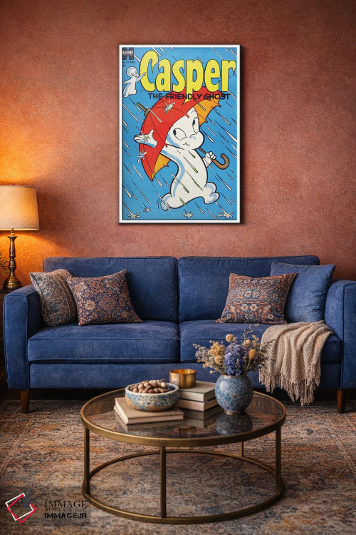 تابلو دکوراتیو روح در باران اثر رادیو دیز - D3W