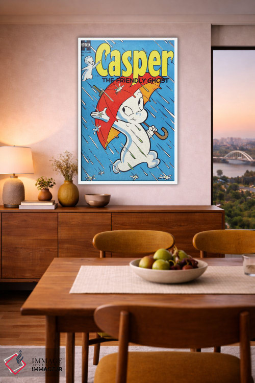 تابلو دکوراتیو روح در باران اثر رادیو دیز - D5W