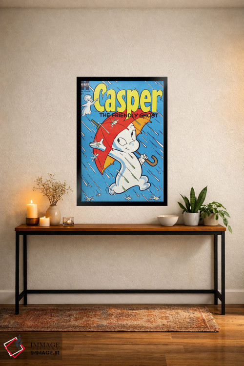 تابلو دکوراتیو روح در باران اثر رادیو دیز - D4B