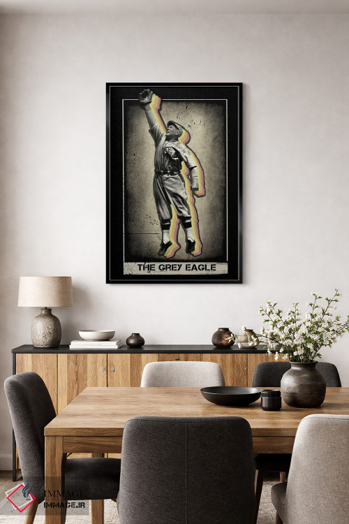 تابلو دکوراتیو عقاب خاکستری اثر رادیو دیز - D5B