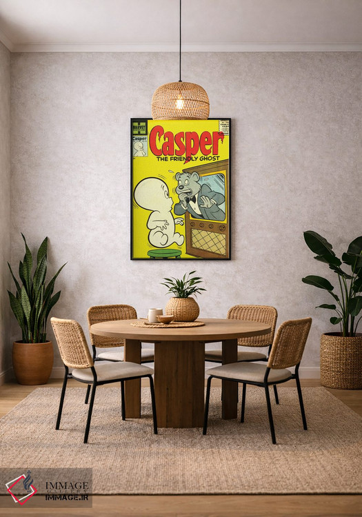 تابلو دکوراتیو روح باعث ترس خرس می شود اثر رادیو دیز - D6B