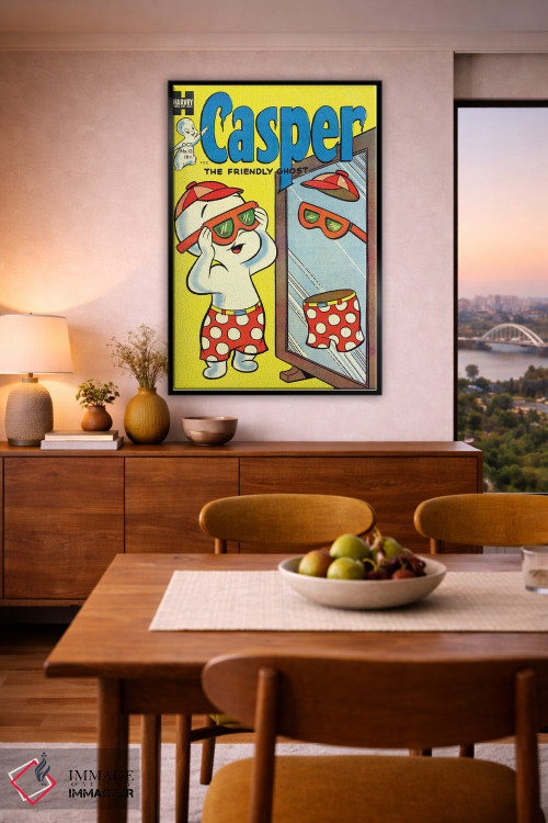 تابلو دکوراتیو روح در حال رفتن به ساحل اثر رادیو دیز - D6B