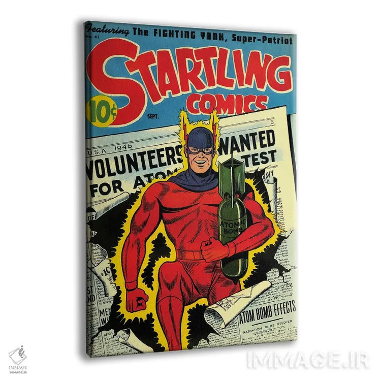 تابلو دکوراتیو استارتلینگ ۴۱ سپتامبر اثر رادیو دیز - نمای پرسپکتیو محصول