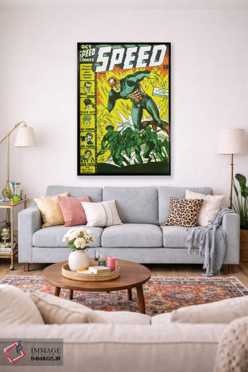 تابلو دکوراتیو سرعت ۲۳ اکتبر اثر رادیو دیز - D1B