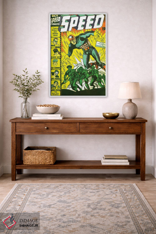 تابلو دکوراتیو سرعت ۲۳ اکتبر اثر رادیو دیز - D2W