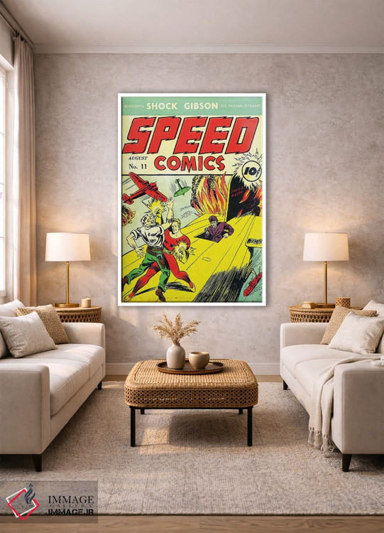 تابلو دکوراتیو سرعت ۱۱ اوت اثر رادیو دیز - D1W