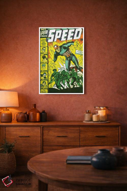 تابلو دکوراتیو سرعت ۲۳ اکتبر اثر رادیو دیز - D3W