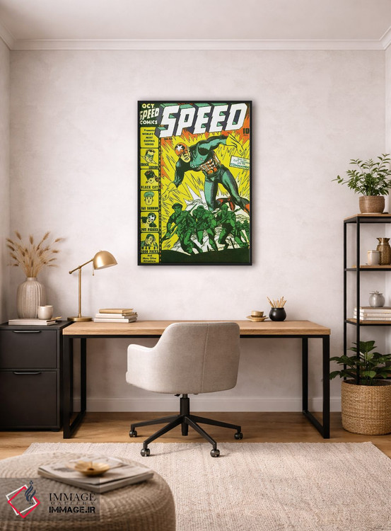 تابلو دکوراتیو سرعت ۲۳ اکتبر اثر رادیو دیز - D4B