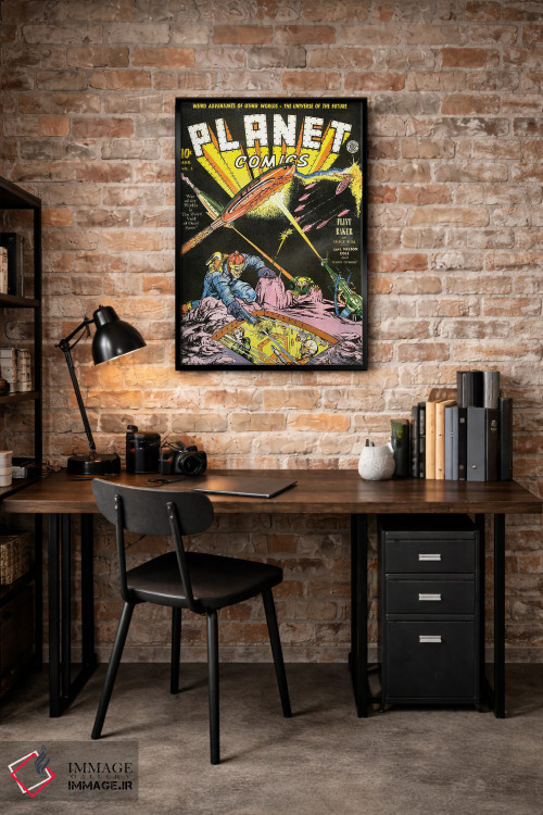 تابلو دکوراتیو سیاره ۳ مارس اثر رادیو دیز - D5B