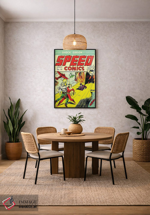 تابلو دکوراتیو سرعت ۱۱ اوت اثر رادیو دیز - D4B