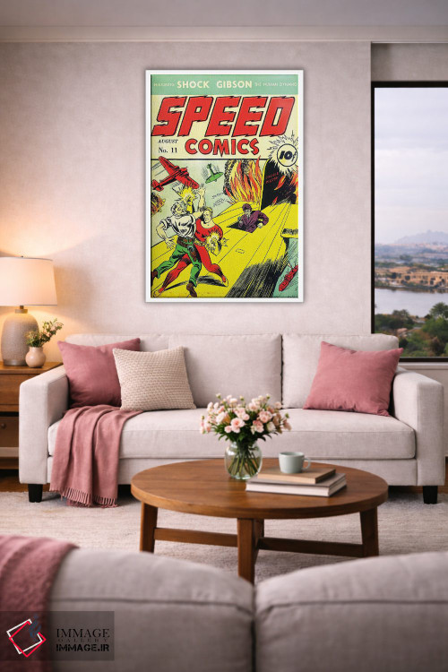 تابلو دکوراتیو سرعت ۱۱ اوت اثر رادیو دیز - D3W