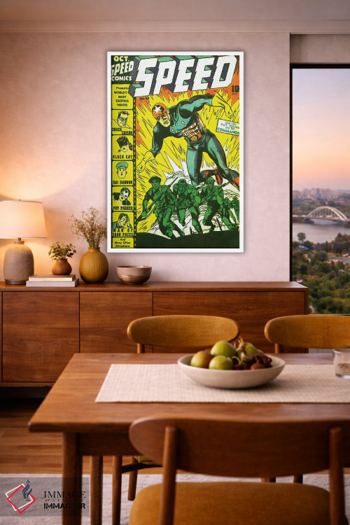 تابلو دکوراتیو سرعت ۲۳ اکتبر اثر رادیو دیز - D6W