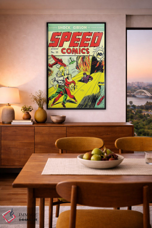 تابلو دکوراتیو سرعت ۱۱ اوت اثر رادیو دیز - D6B