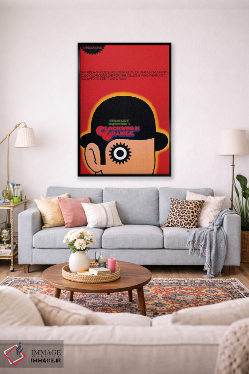 تابلو دکوراتیو پوستر فیلم پرتقال کوکی اثر رادیو دیز - D1B