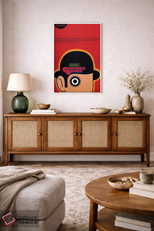 تابلو دکوراتیو پوستر فیلم پرتقال کوکی اثر رادیو دیز - D2W