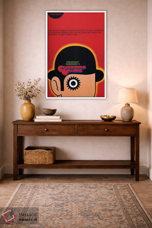 تابلو دکوراتیو پوستر فیلم پرتقال کوکی اثر رادیو دیز - D3W