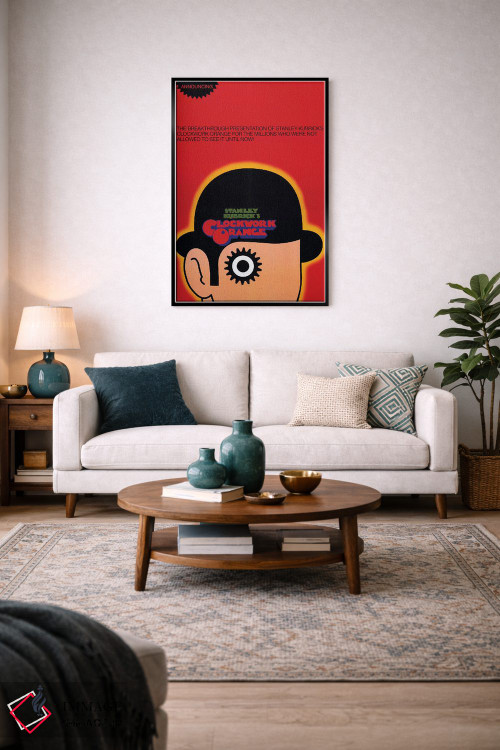 تابلو دکوراتیو پوستر فیلم پرتقال کوکی اثر رادیو دیز - D4B