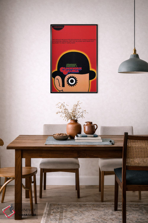 تابلو دکوراتیو پوستر فیلم پرتقال کوکی اثر رادیو دیز - D6B