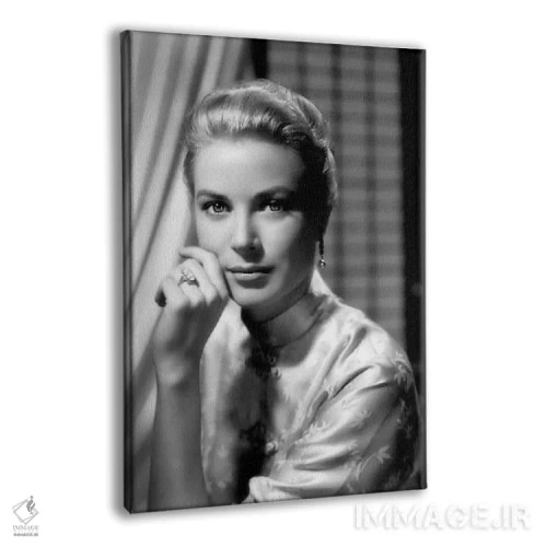 تابلو دکوراتیو گریس کلی با بلوز شرقی اثر رادیو دیز - نمای پرسپکتیو محصول