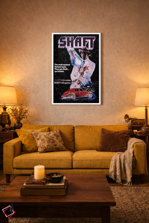 تابلو دکوراتیو پوستر تبلیغاتی فیلم شفت اثر رادیو دیز - D2W